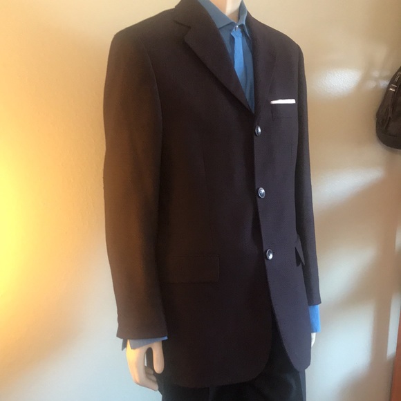 “NEW ARRIVALS” Men’s BARACUTA SOFT Collection Brown Blazer Size R - Picture 2 of 13